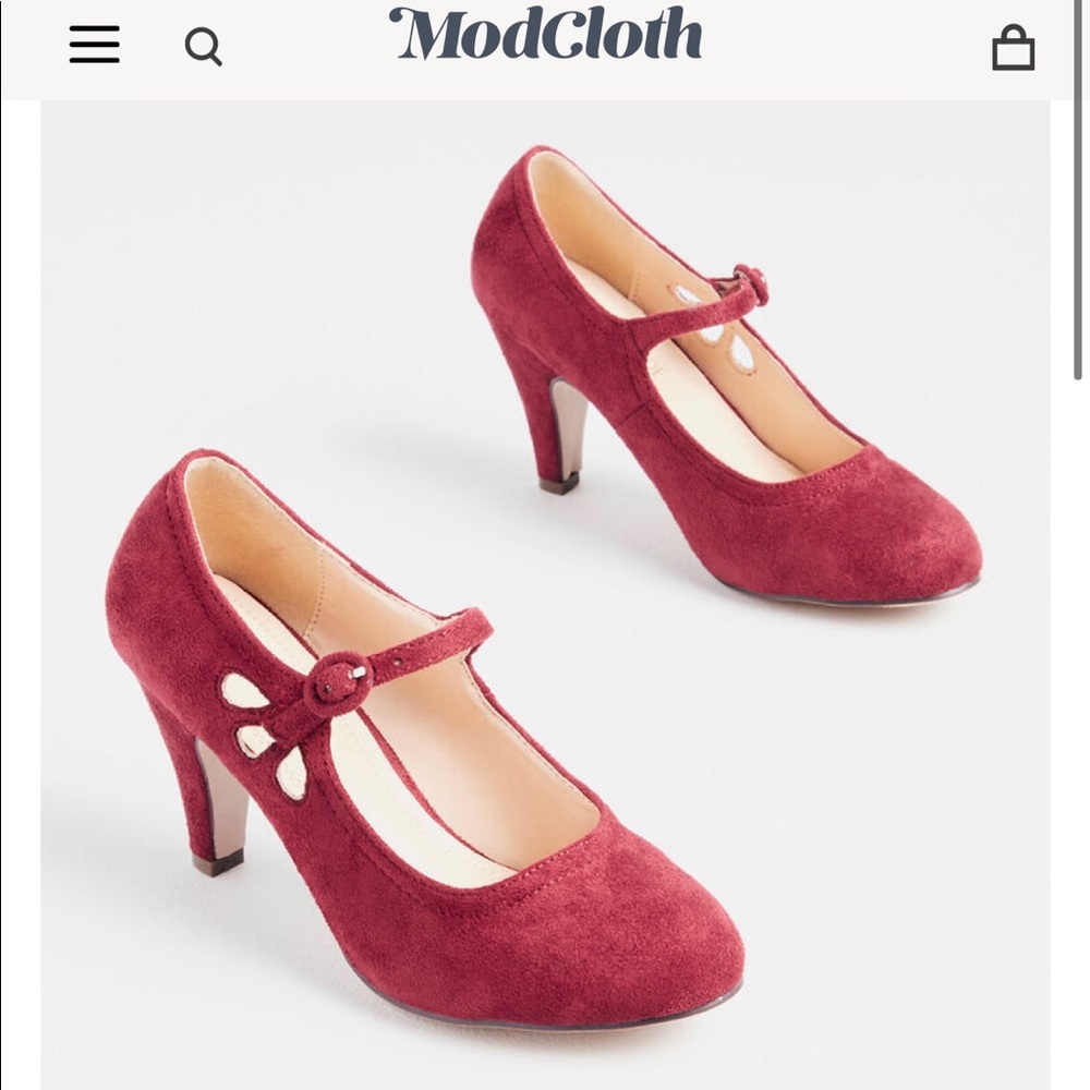 ModCloth Jive O'Clock Somewhere Mary Jane Heel